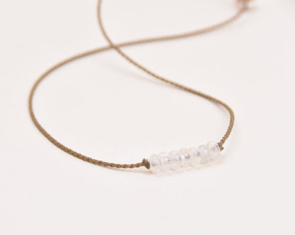 Bohemian Necklace-0128-Moonstone
