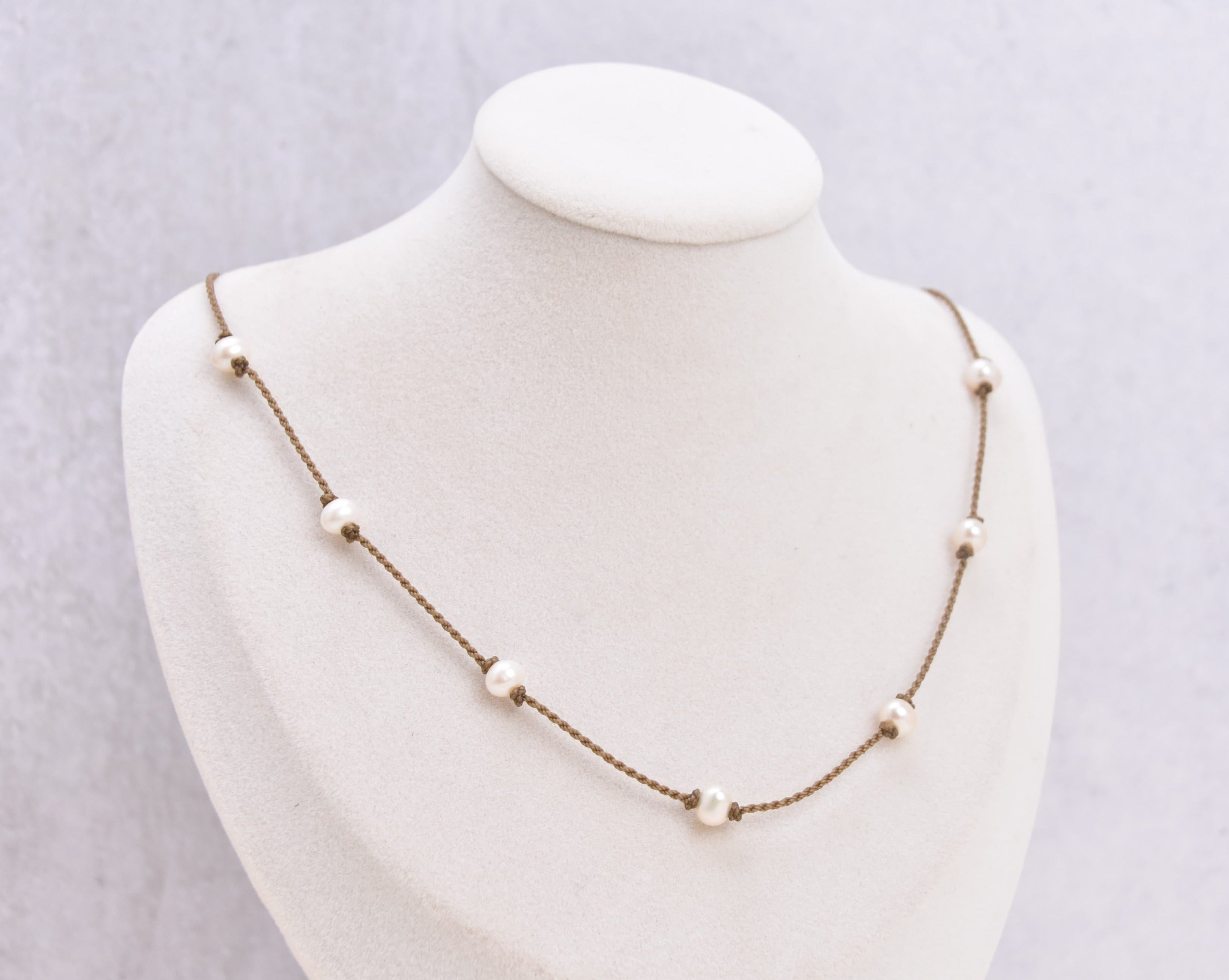 Oval Pearl Princess Necklace