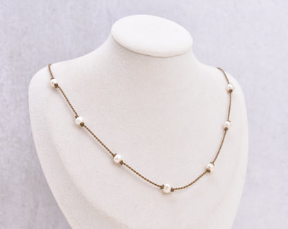 Oval Pearl Princess Necklace