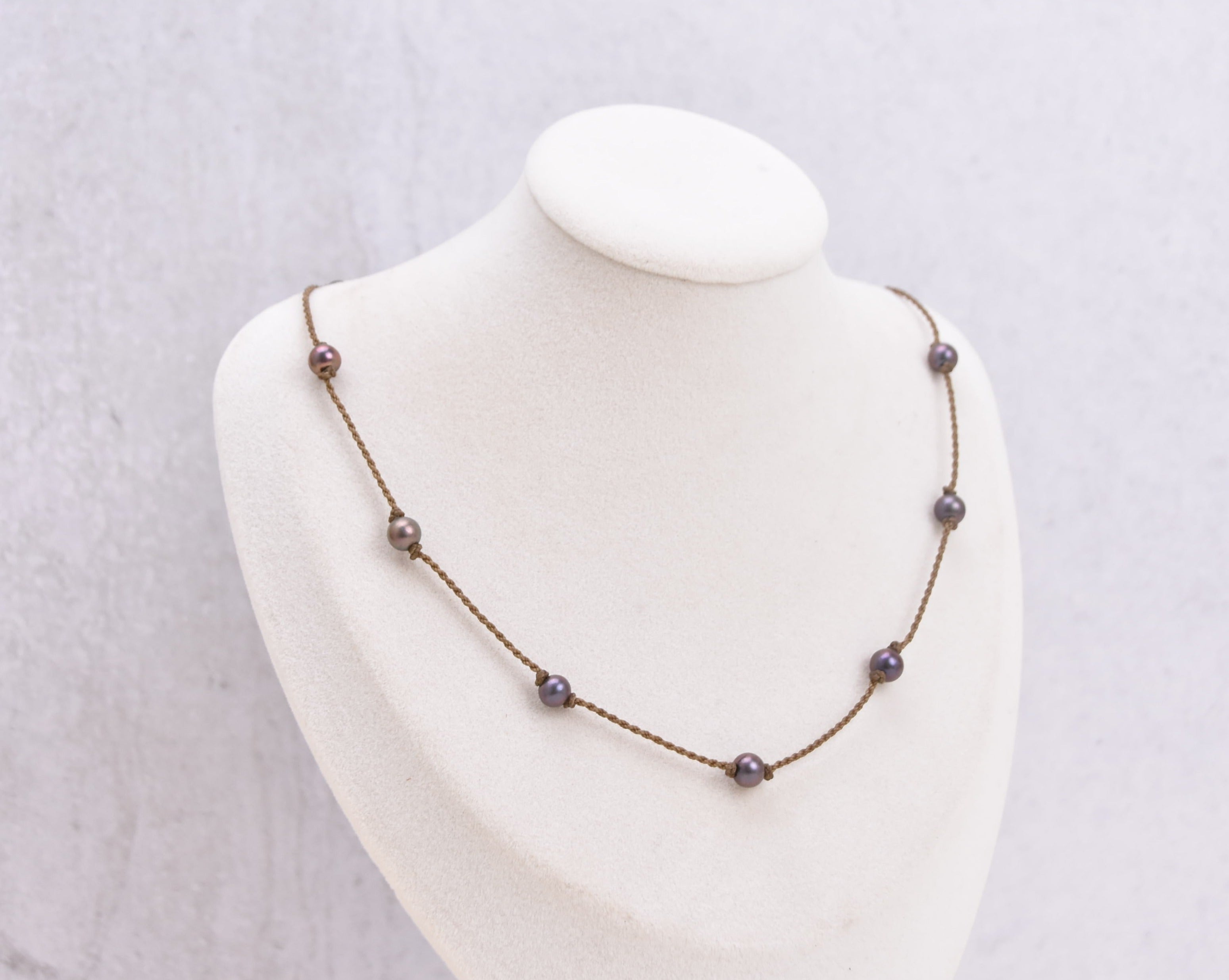 Oval Pearl Princess Necklace