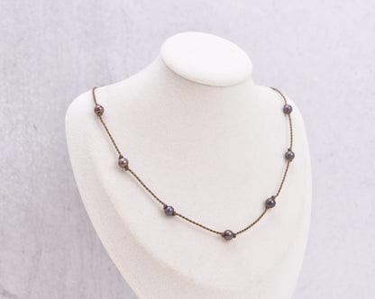 Oval Pearl Princess Necklace