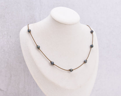 Oval Pearl Princess Necklace