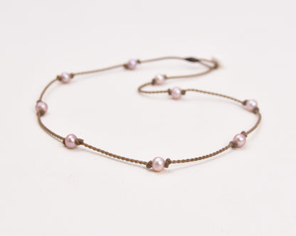 Oval Pearl Princess Necklace
