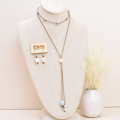 Larimar Dreams - Necklace Stack