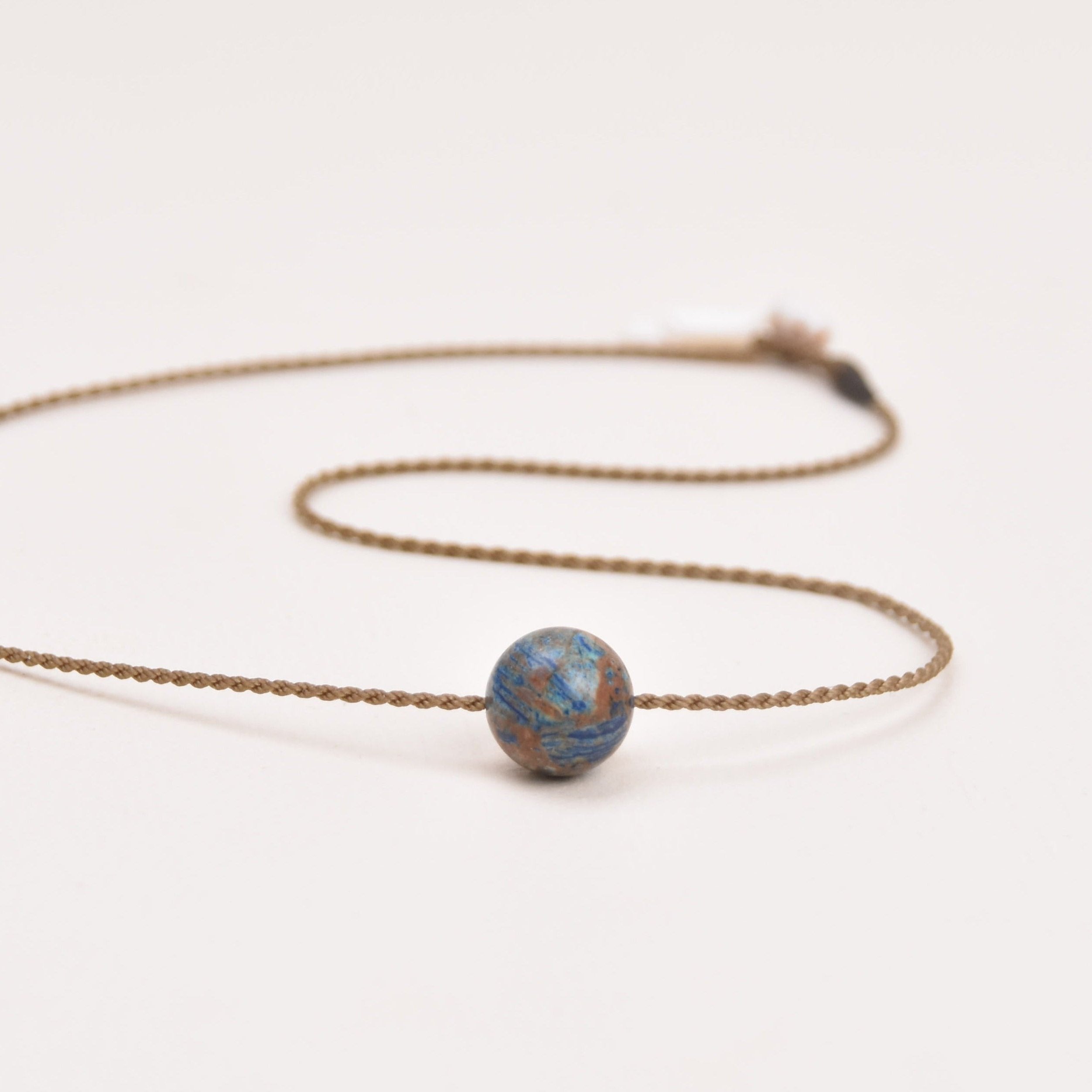 Blue Calsillica - Classic Necklace