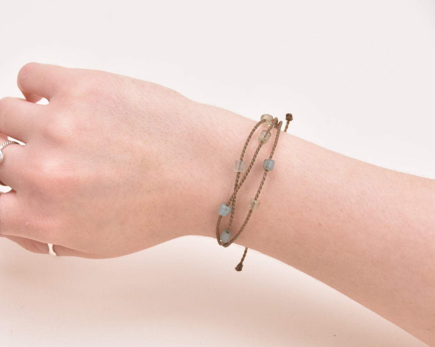 *LIMITED* Handmade Recycled Glass Bracelets
