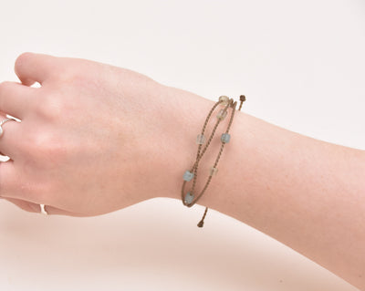 *LIMITED* Handmade Recycled Glass Bracelets