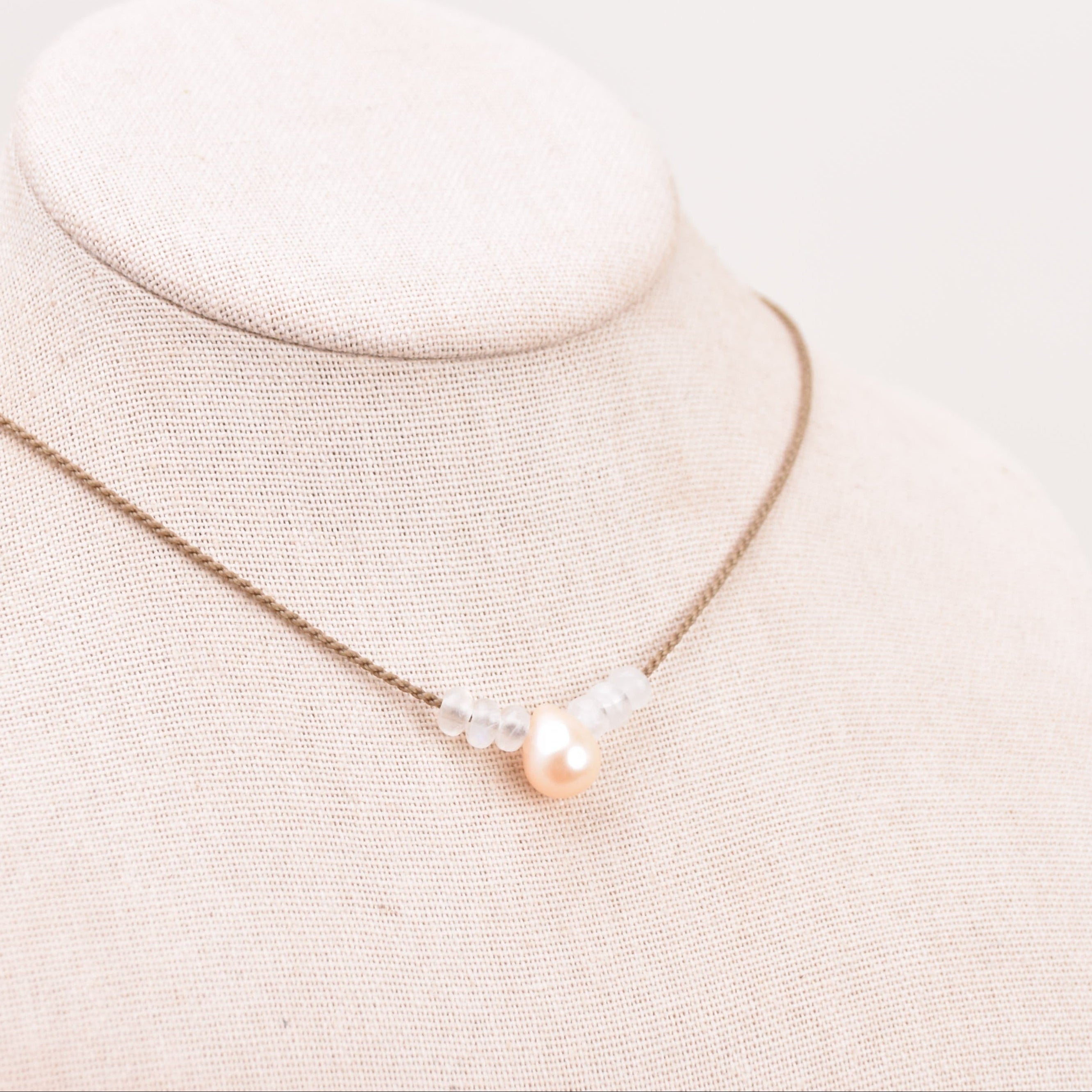 Teardrop Pearl Necklace