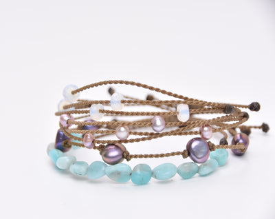 Aurora Borealis - Bracelet Stack