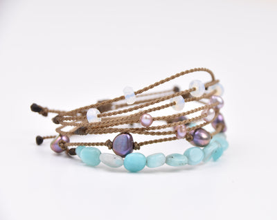 Aurora Borealis - Bracelet Stack