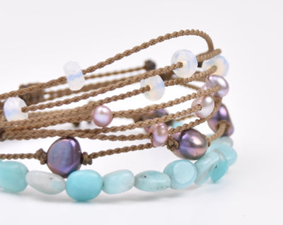 Aurora Borealis - Bracelet Stack