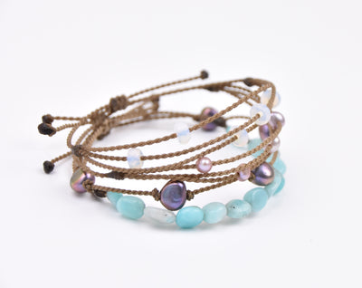 Aurora Borealis - Bracelet Stack