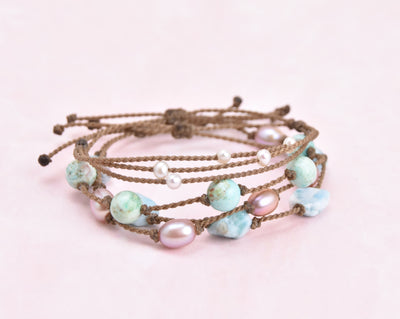 Caribbean Crush - Bracelet Stack