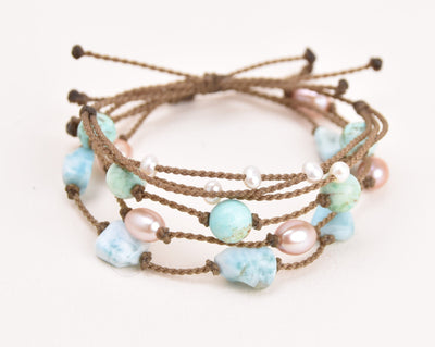 Caribbean Crush - Bracelet Stack