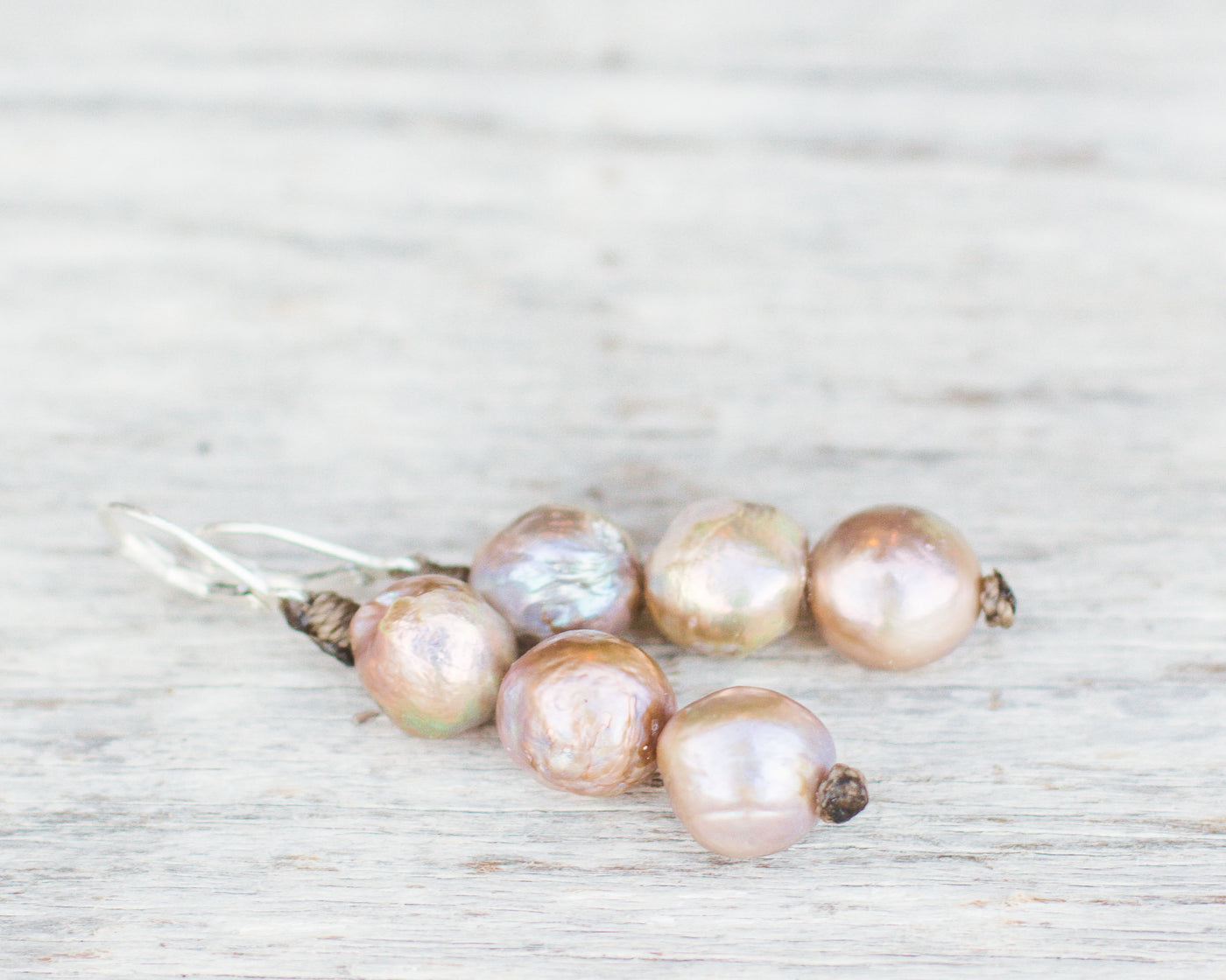 Stacked Pearl Earrings