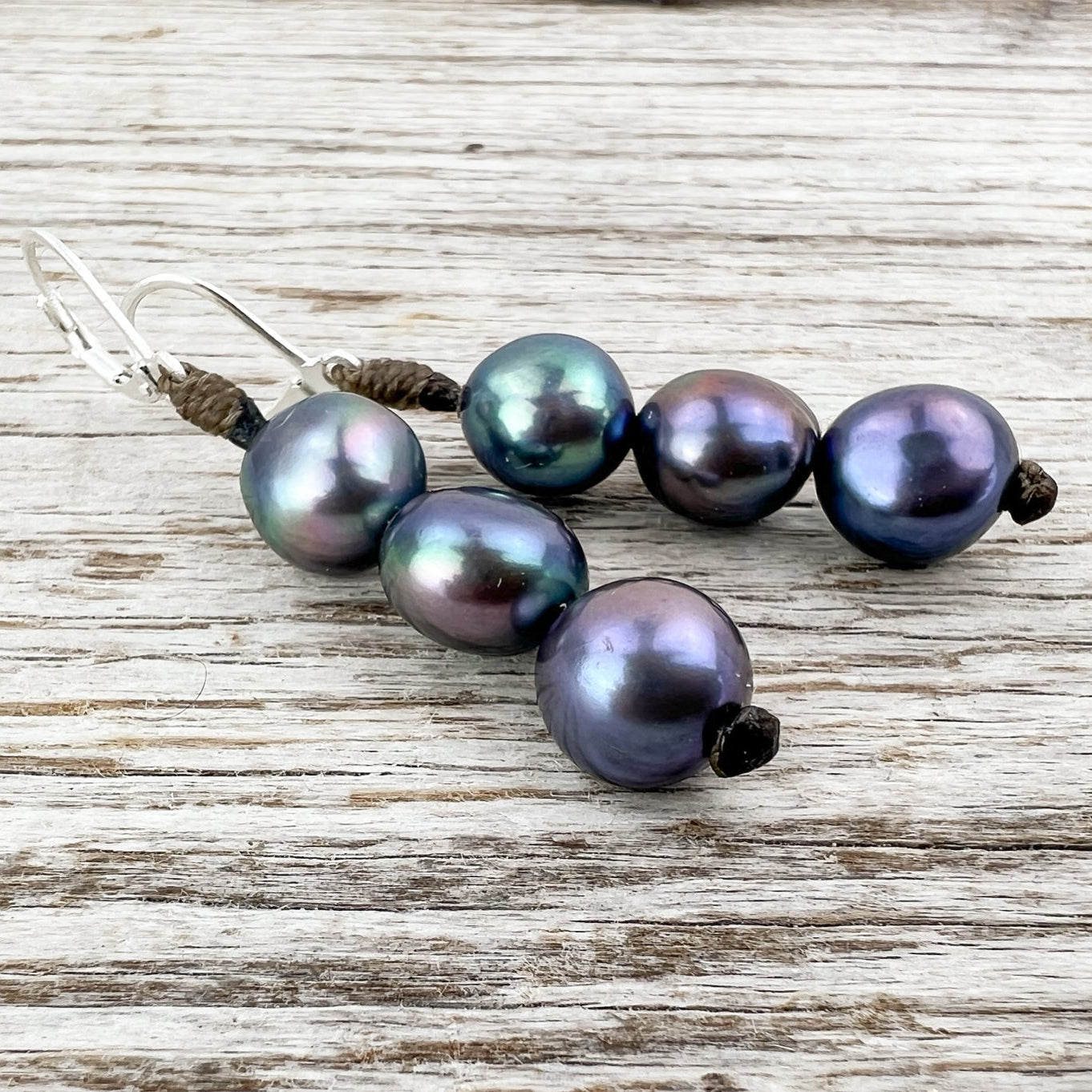 Stacked Pearl Earrings