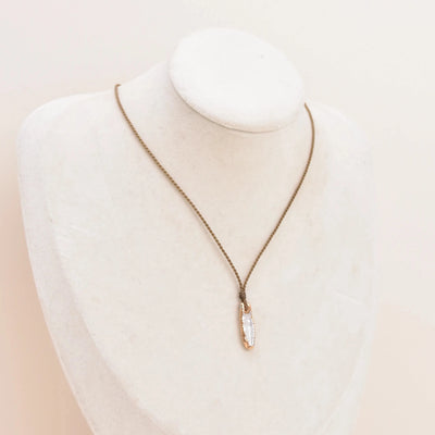 Gold Dipped Biwa Pearl