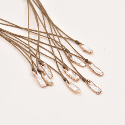 Gold Dipped Biwa Pearl