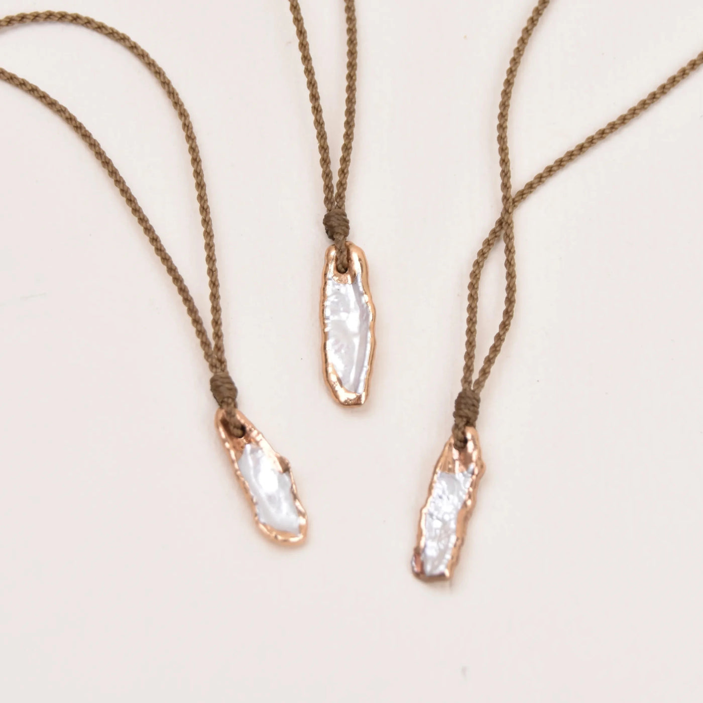 Gold Dipped Biwa Pearl
