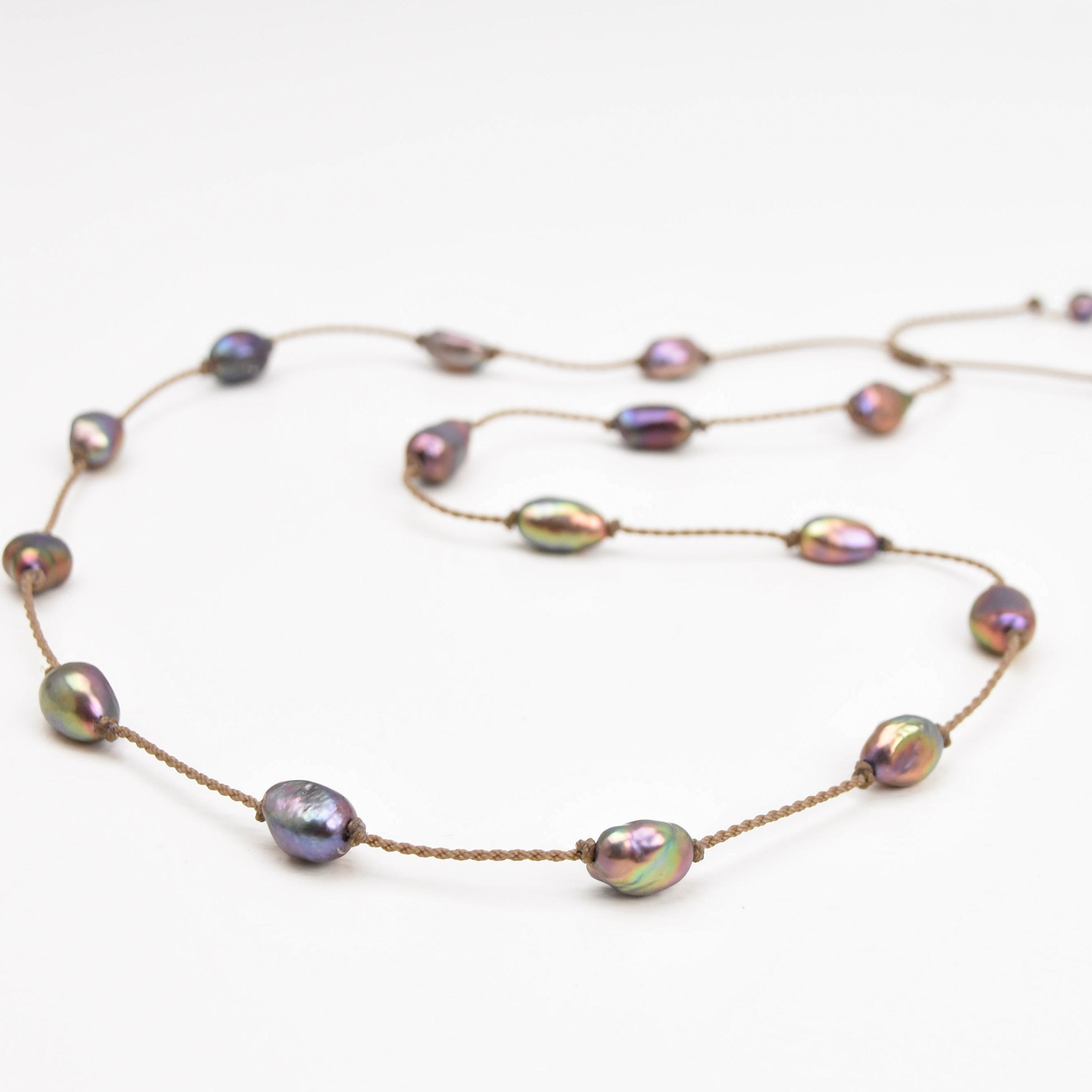 Adjustable Pearl Necklace