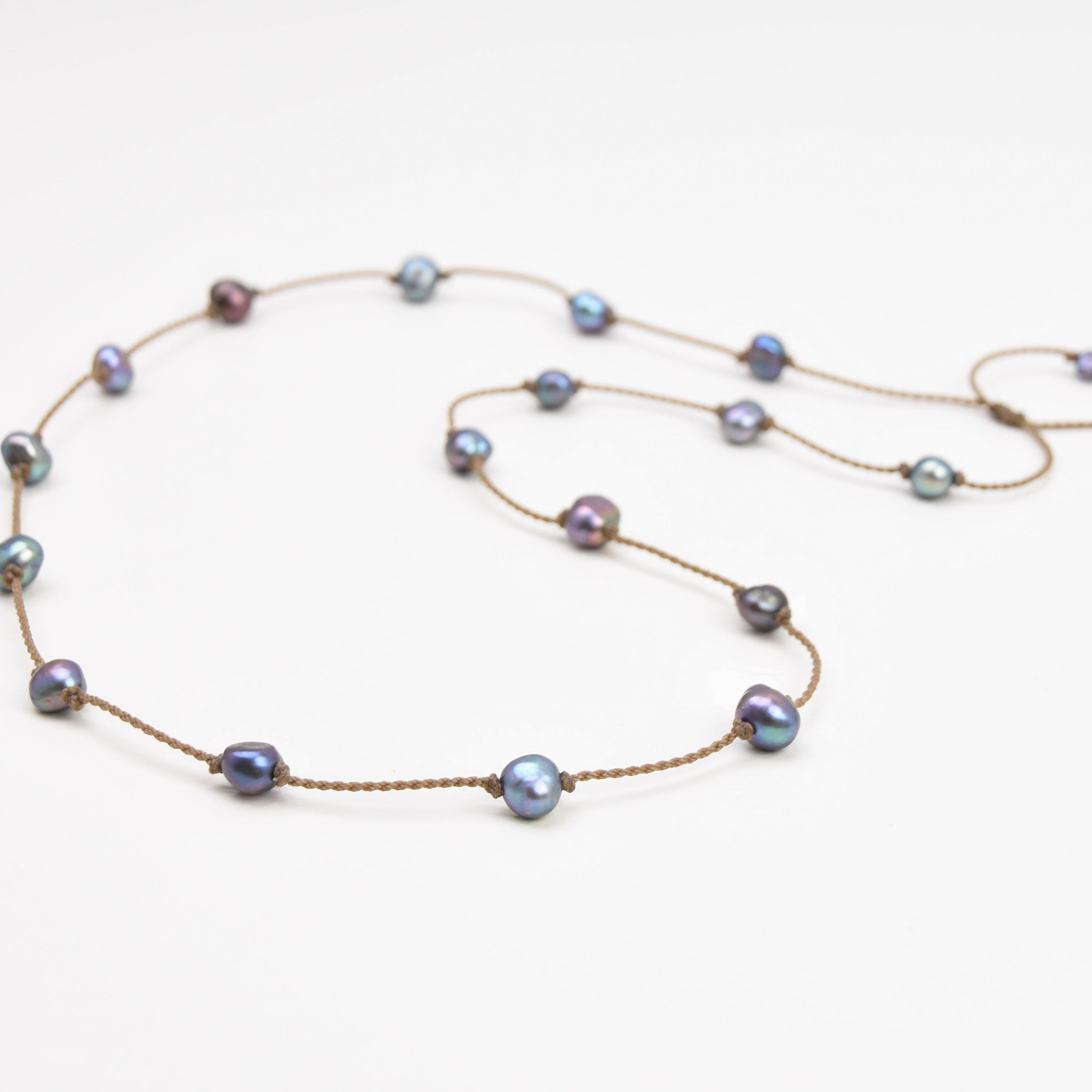 Adjustable Pearl Necklace