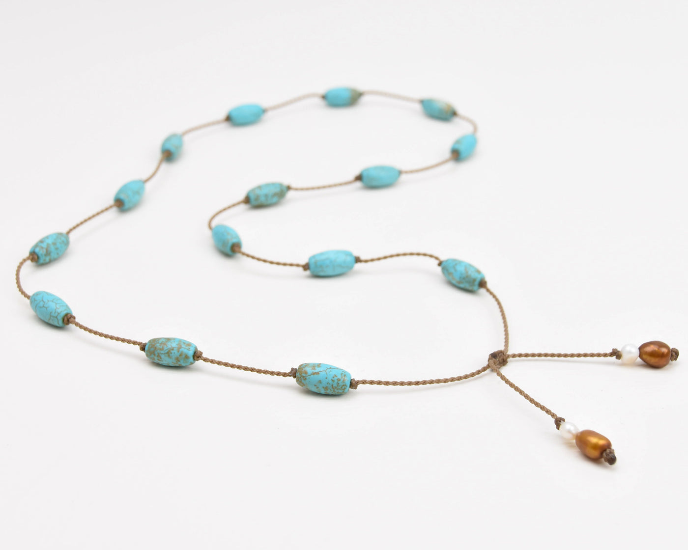 Stone Duets - necklace + hatband