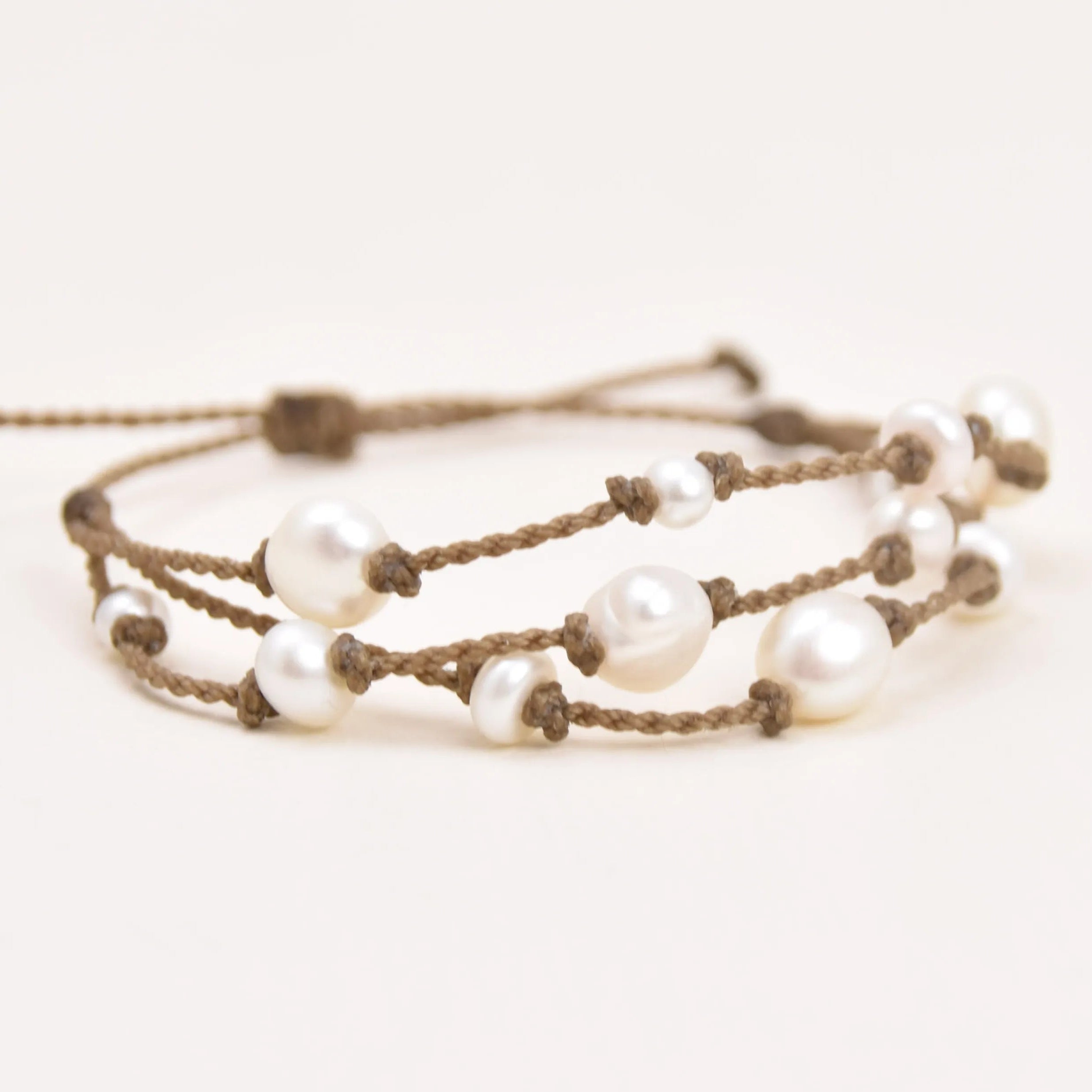 Tula Blue's Journey Bracelet in white pearl