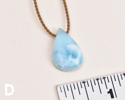 Larimar Gemstones - Pick your Pendant!