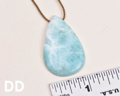 Larimar Gemstones - Pick your Pendant!