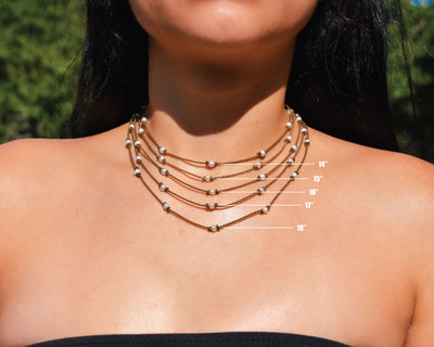 Dainty Pearl Princess Necklace