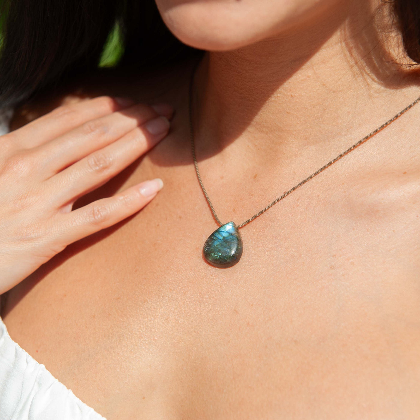 Labradorite Stone Pendants