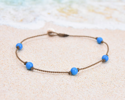 Ocean Blues - Princess Anklets