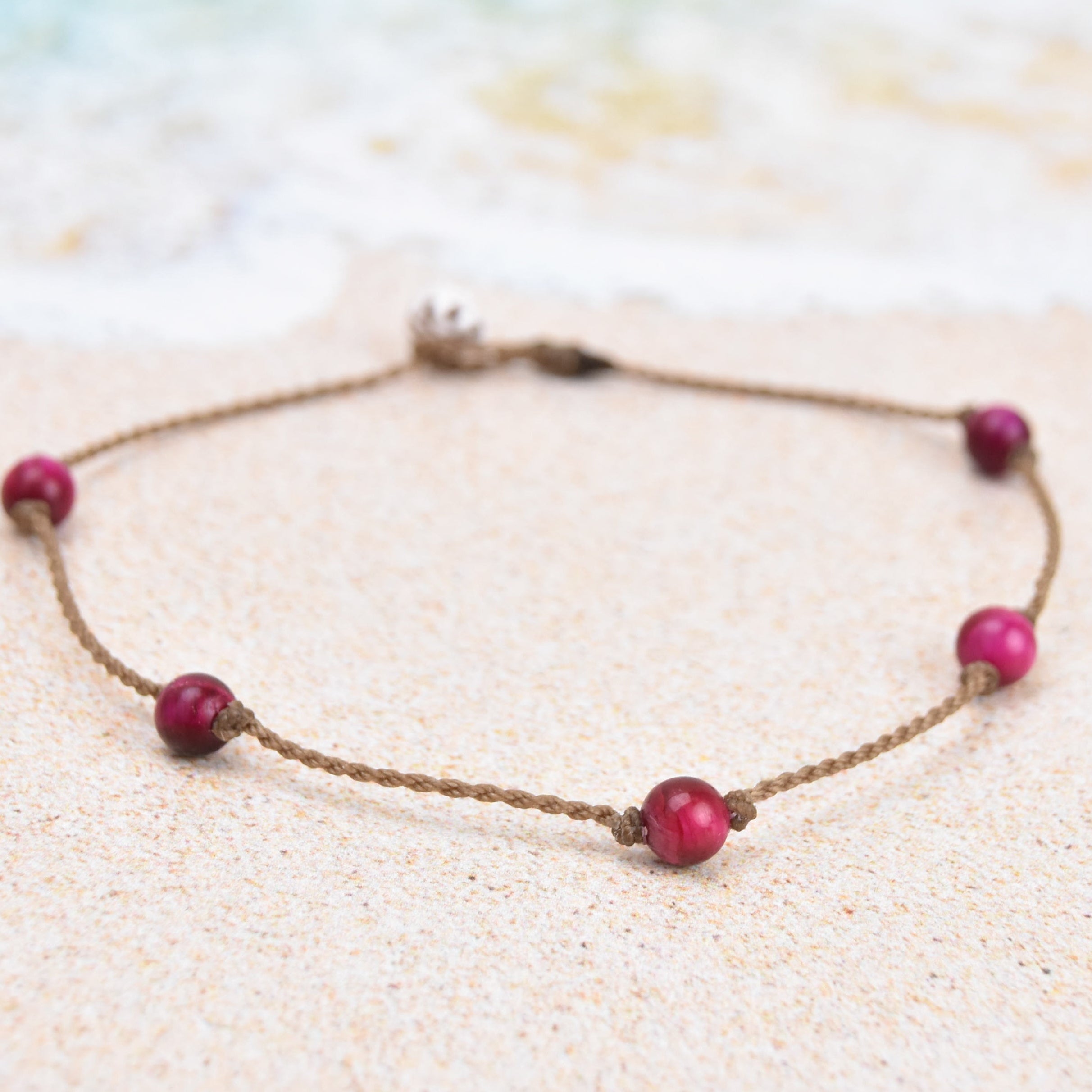 Pink Stones Princess - Anklets