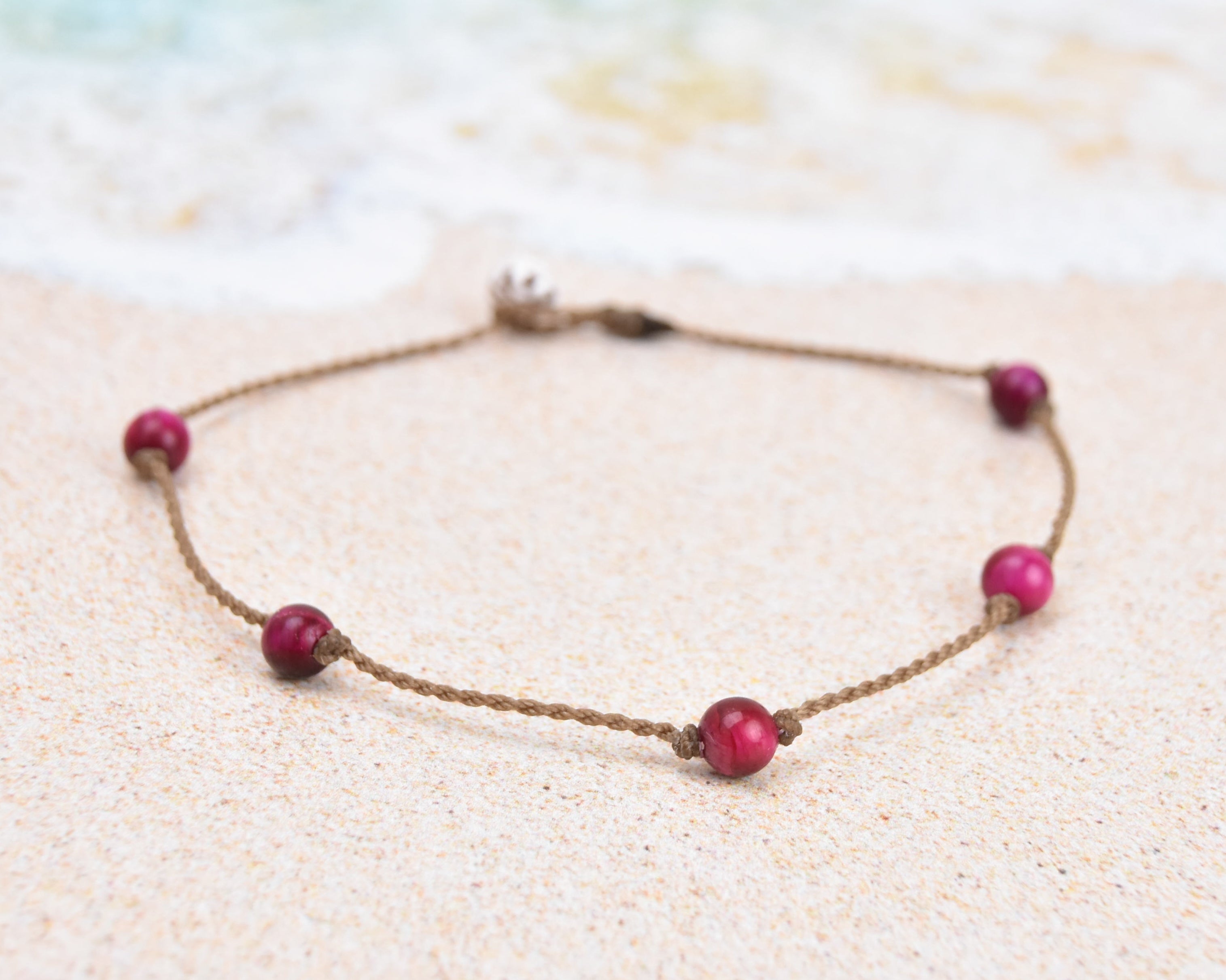 Pink Stones Princess - Anklets