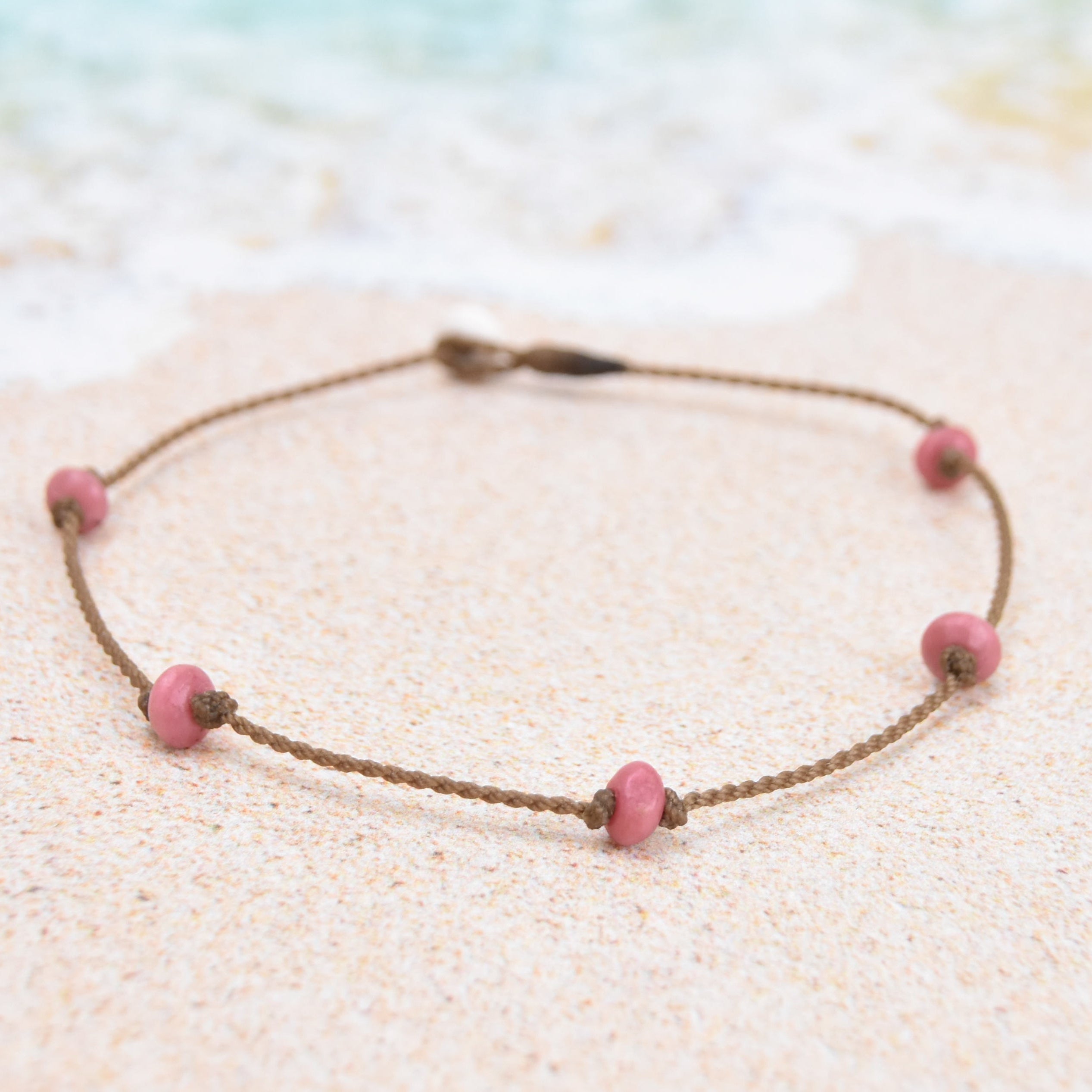 Pink Stones Princess - Anklets