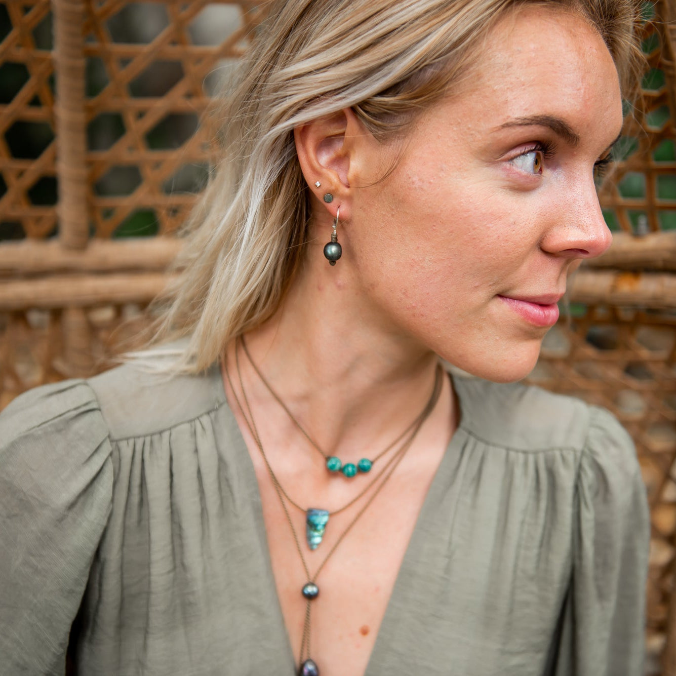Pearl Drop Earrings