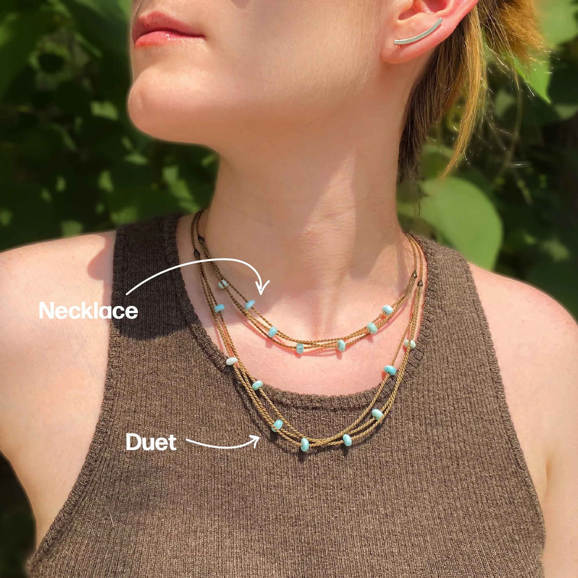 Riptide Stone Necklace