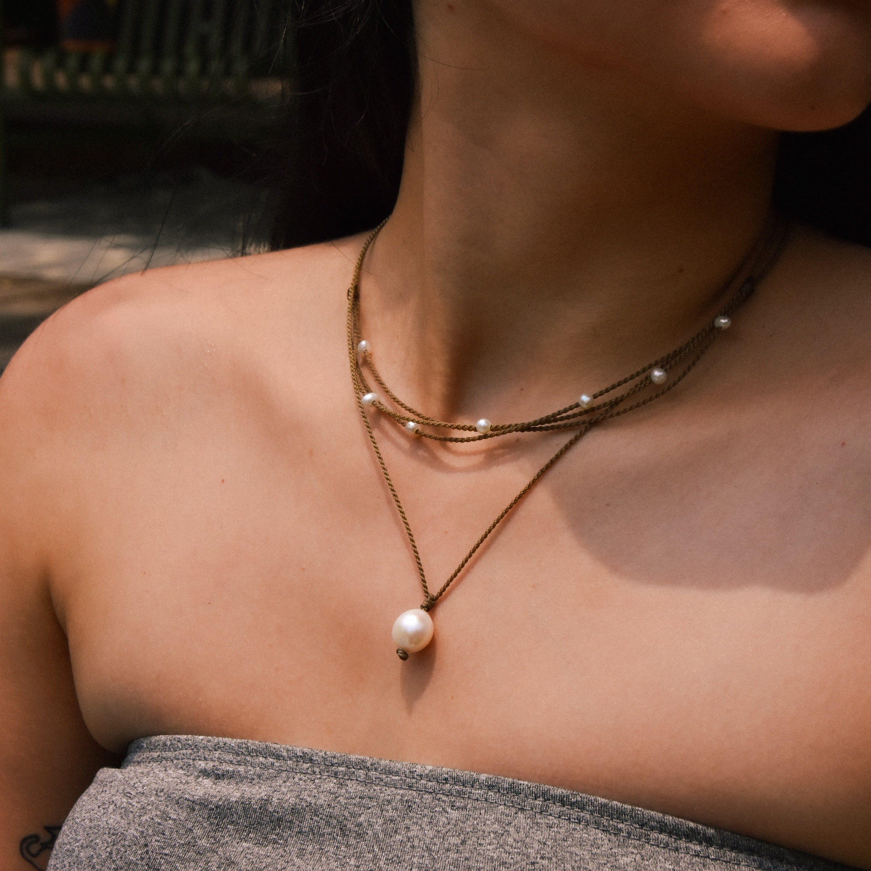 Drop in the Ocean - Necklace Stack
