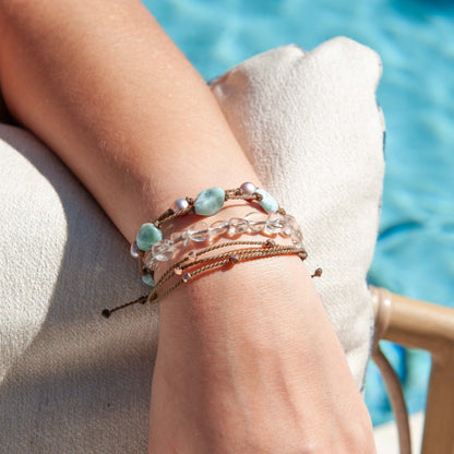 Glacier Sunrise - Bracelet Stack