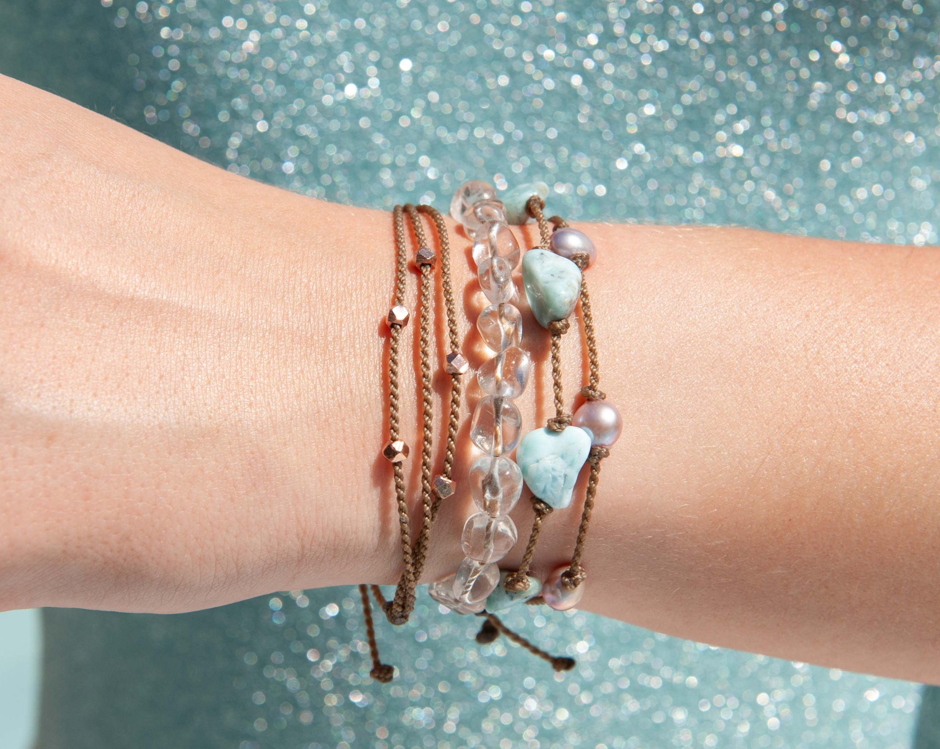 Glacier Sunrise - Bracelet Stack