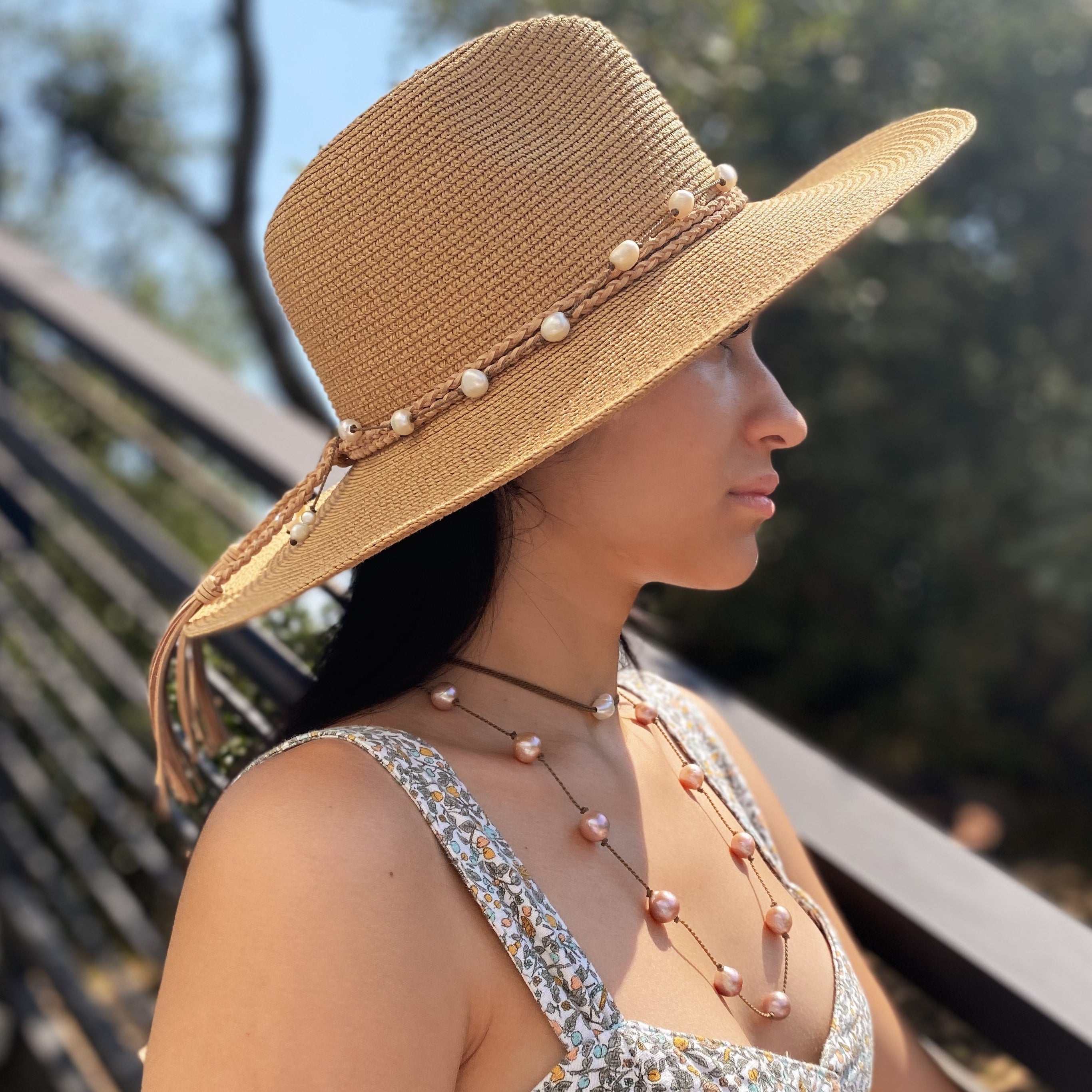 Adjustable Pearl Necklace