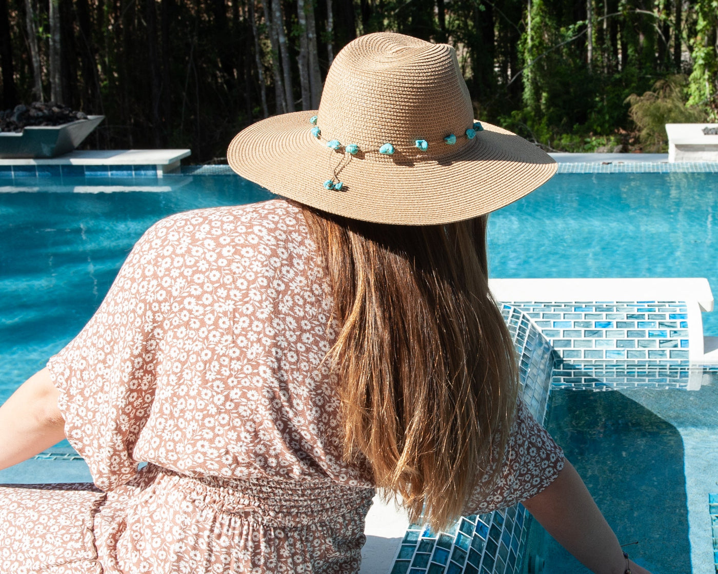 Stone Duets - necklace + hatband