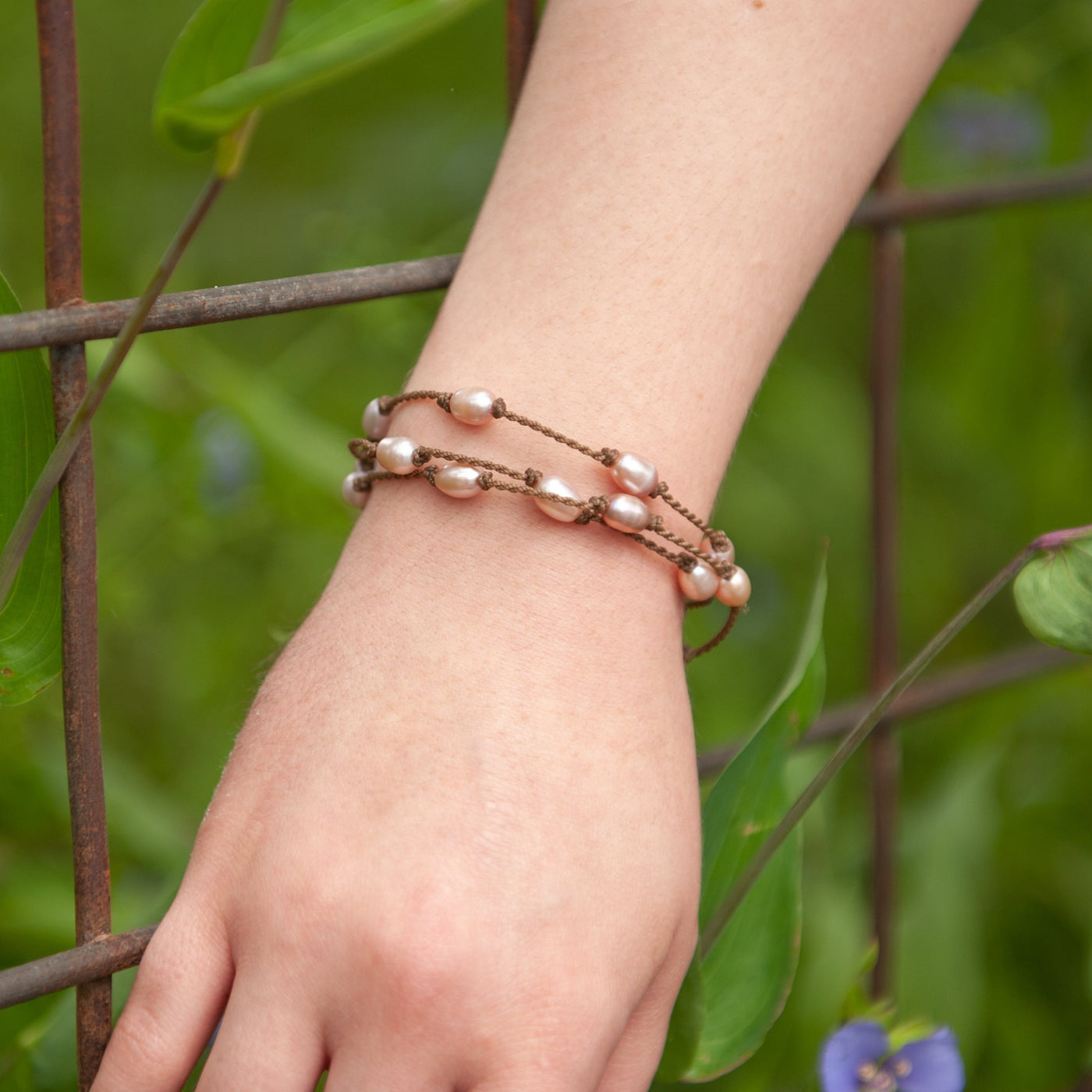 Wrap-0231- Blush Pearl Rice Petite