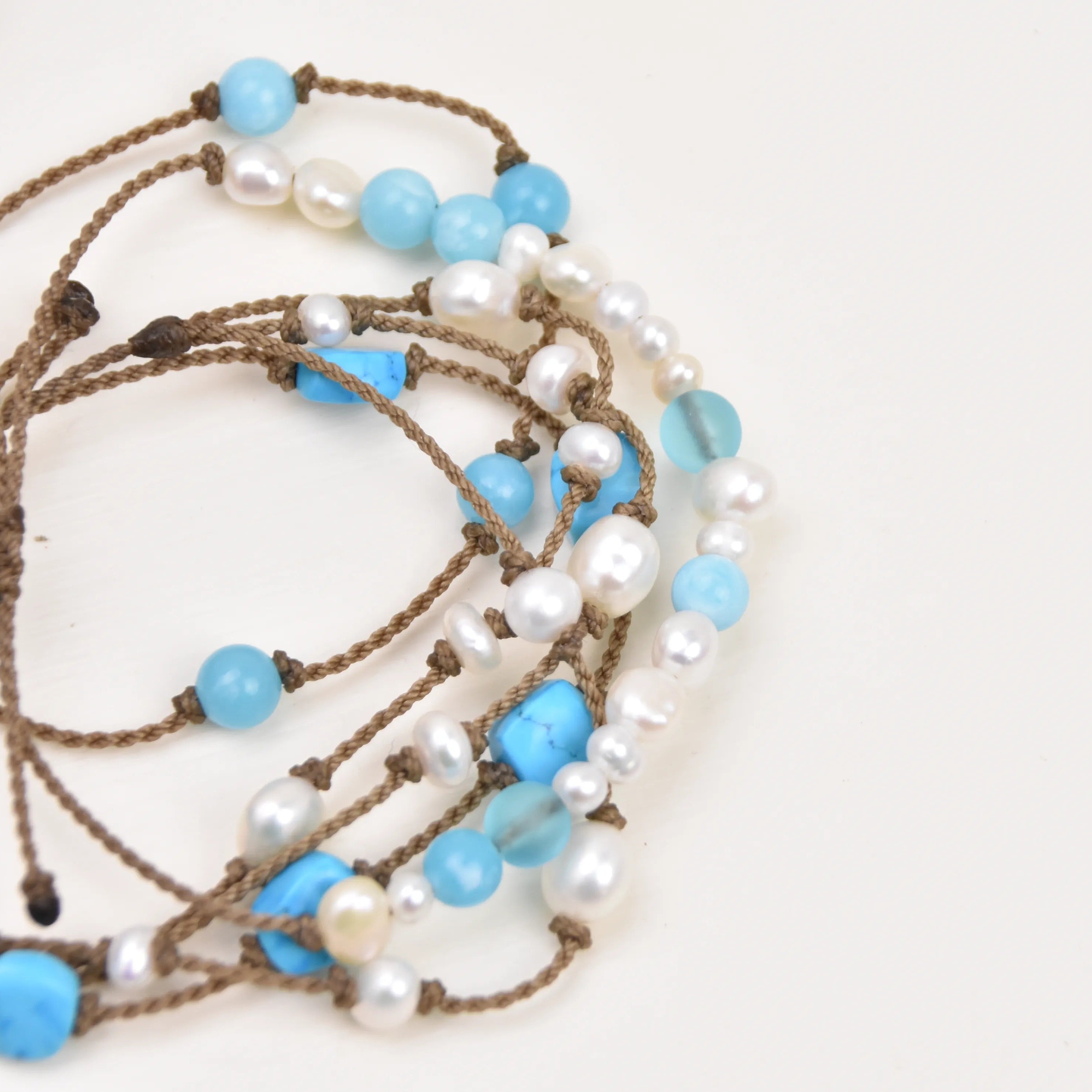 Blue Crush - Bracelet Stack