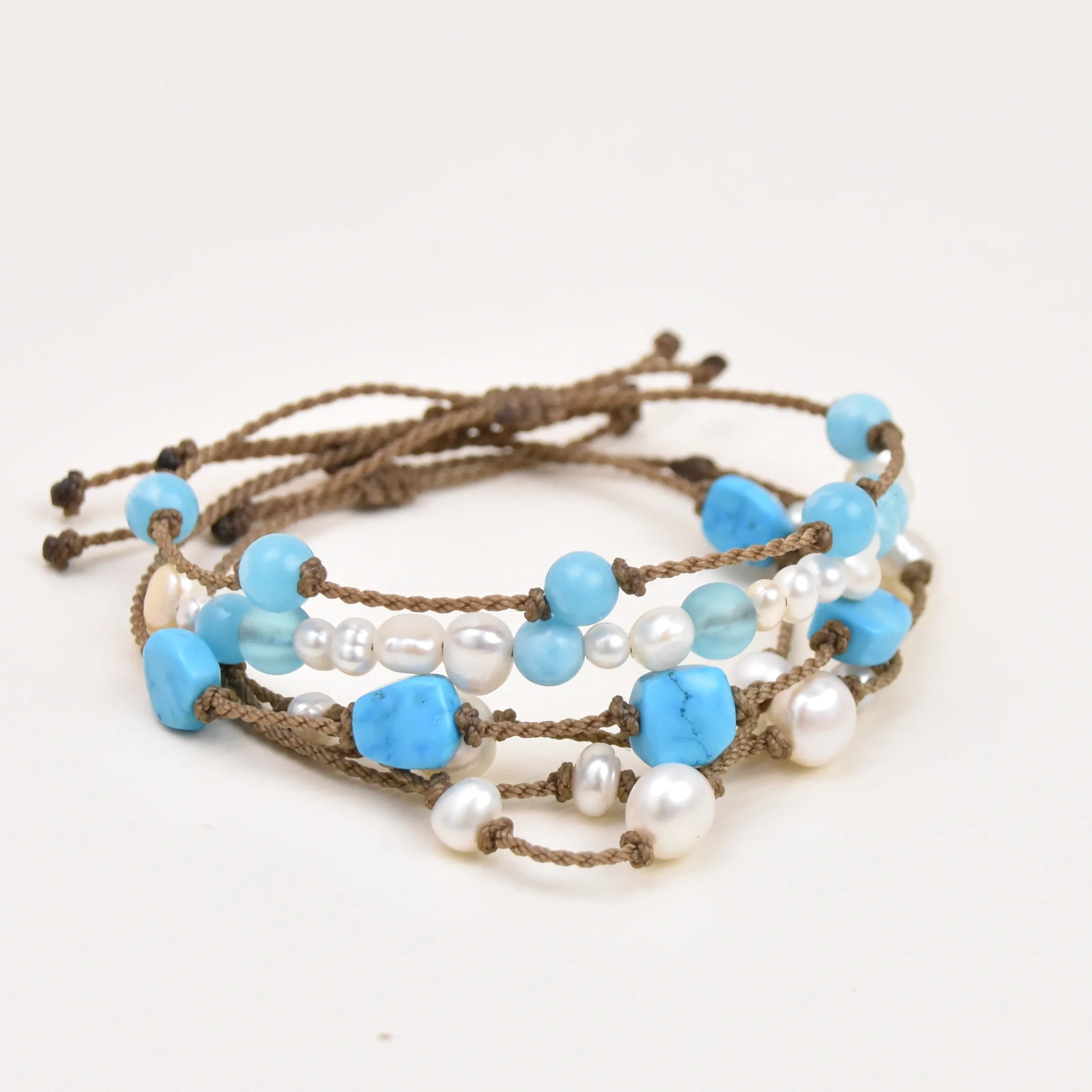 Blue Crush - Bracelet Stack