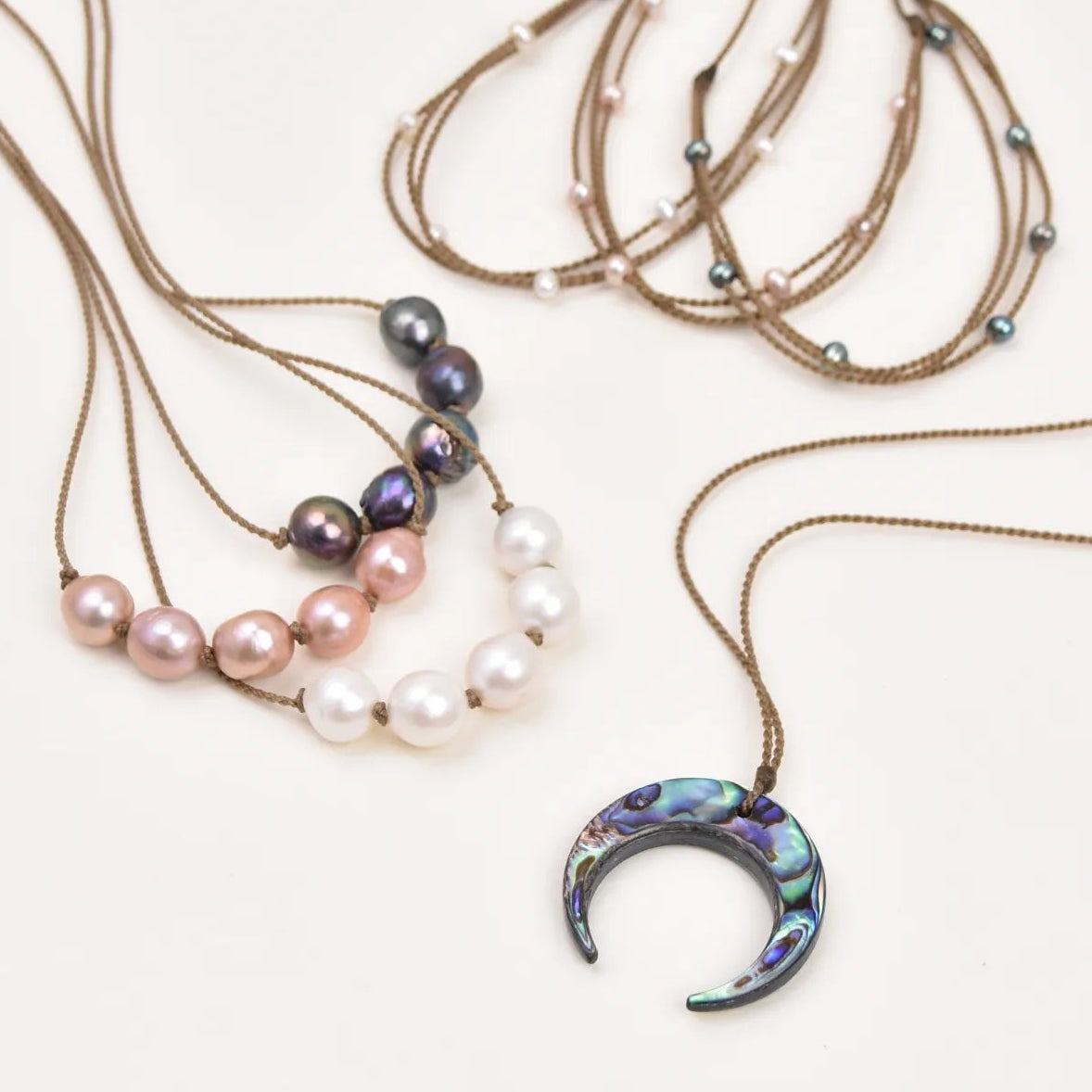 Blue Moon - Necklace Stack