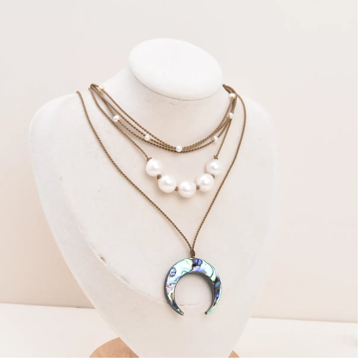 Blue Moon - Necklace Stack