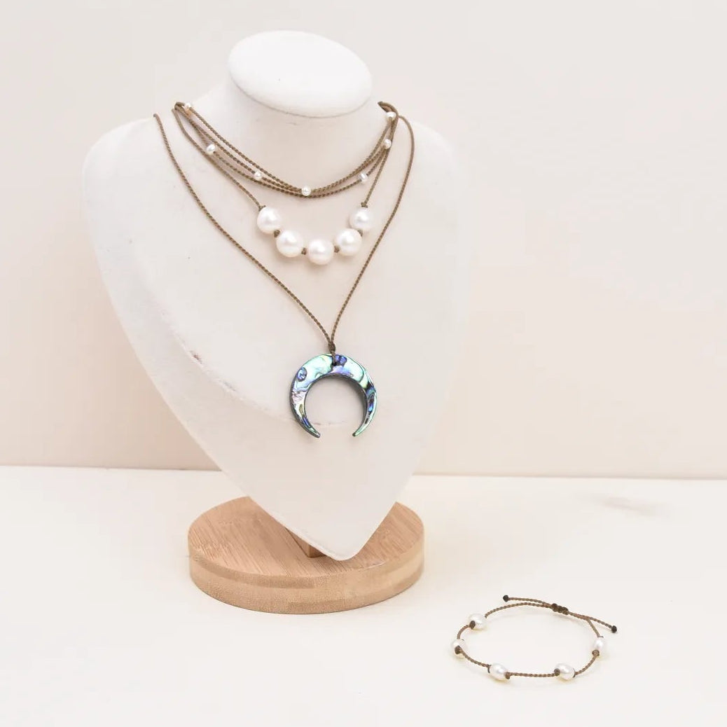 Blue Moon - Necklace Stack