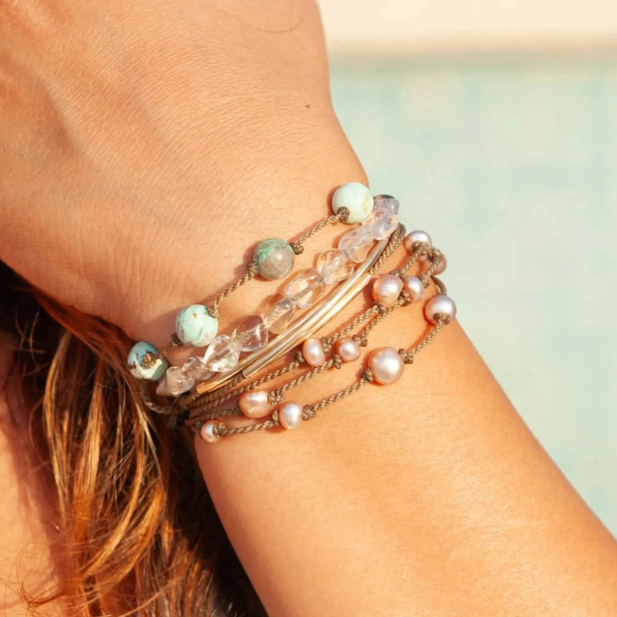 Follow the Sun - Bracelet Stack