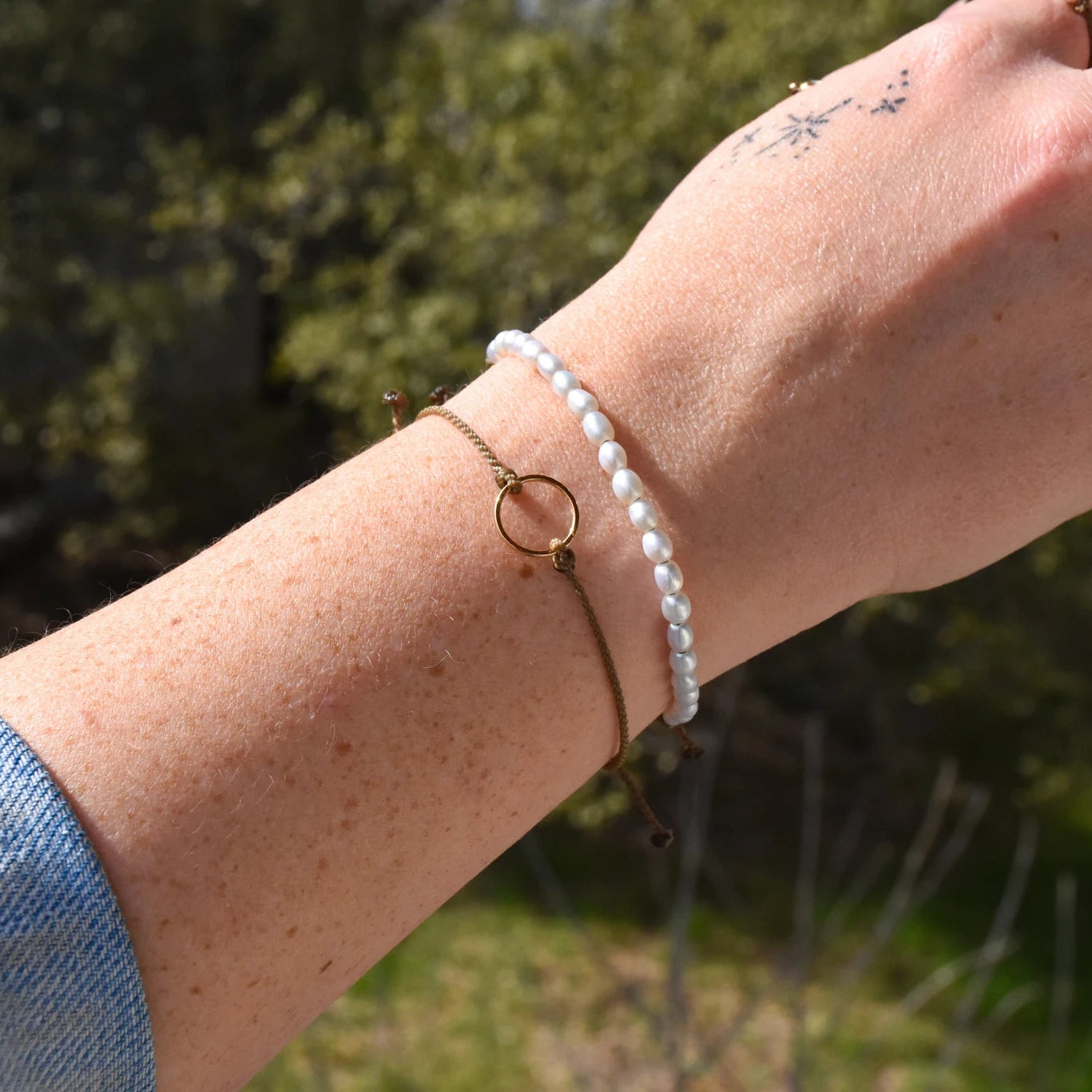 Community Circle |  Gold + Silver Bracelet